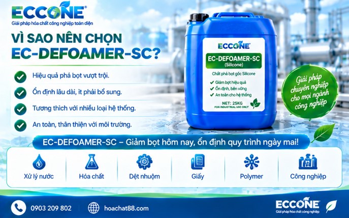 Vì sao nên chọn EC-DEFOAMER-SC